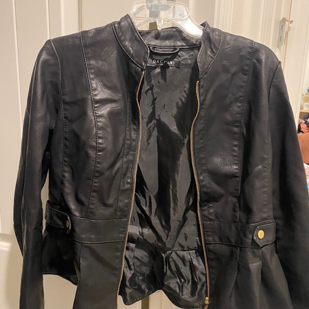 Baccini Leather Jacket